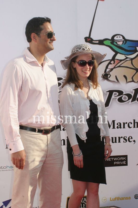 Mr and Mrs Neil Sen at ARC Asia Cup Polo