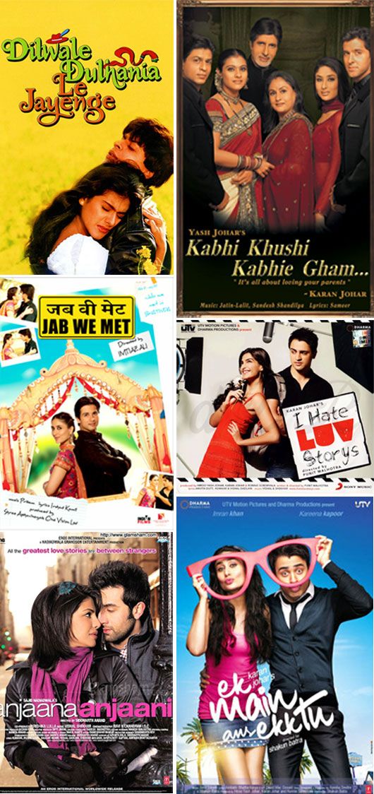 10 Bollywood Movies I Love!