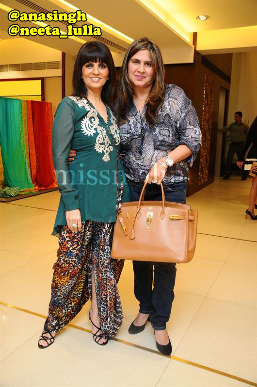 Neeta Lulla with Ana Singh