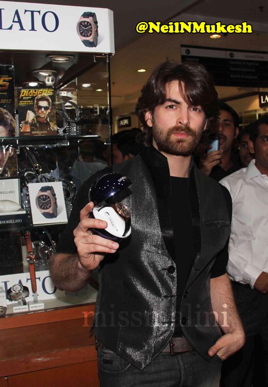 Neil Nitin Mukesh unveils the Morellato 'Players' collection