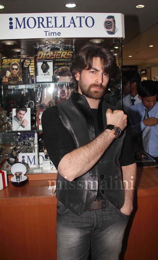 Neil Nitin Mukesh unveils the 'Players' collection of watches by Morellato