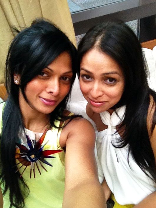 Nina Manuel with Surily Goel