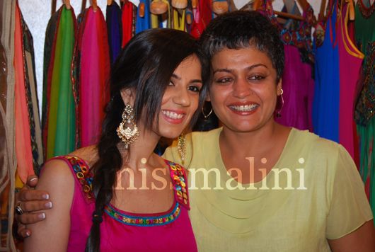 Nishka Lulla with Anjana Sharma