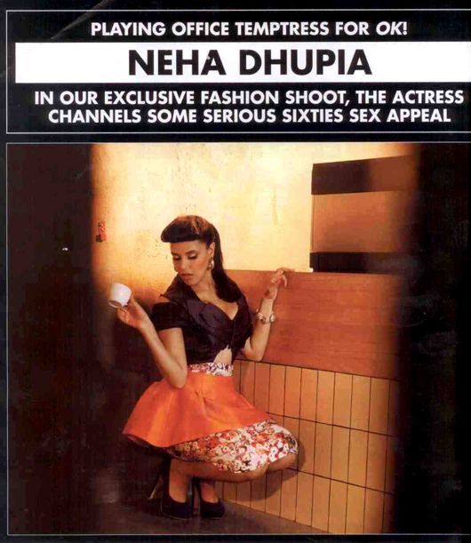 Neha Dhupia in OK! magazine's May 2012 issue
