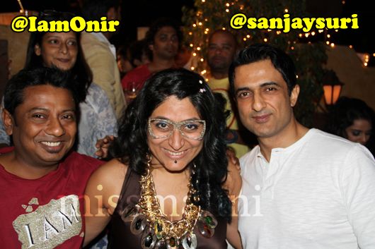 Onir, Niharika Khan and Sanjay Suri