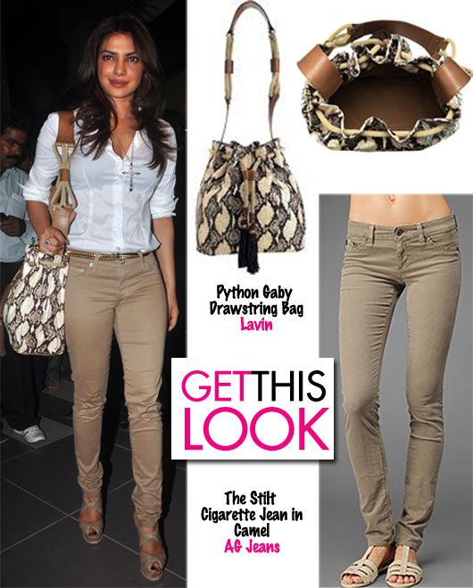 In Vogue: Get This Look: Priyanka Chopra in AG Jeans