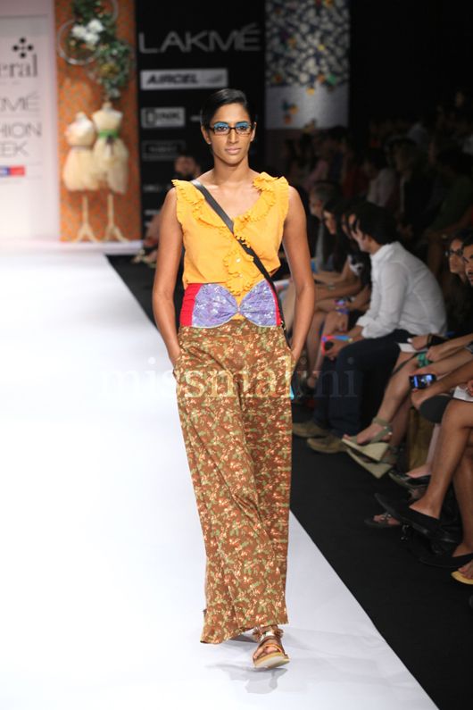Priyadarshini Rao Plays with a Variety of Fabrics and Motifs for her Mineral Collection at Lakme Fashion Week