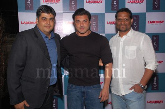 Lagerbay Partners, Sonu Hareshgehi and Ramesh Dabholkar with Sohail Khan