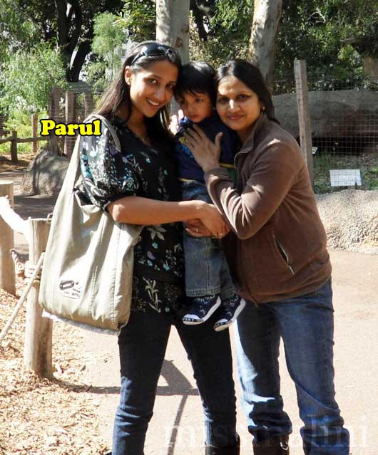 Parul and mom