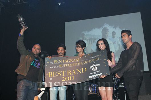 Pentagram wins the best band award