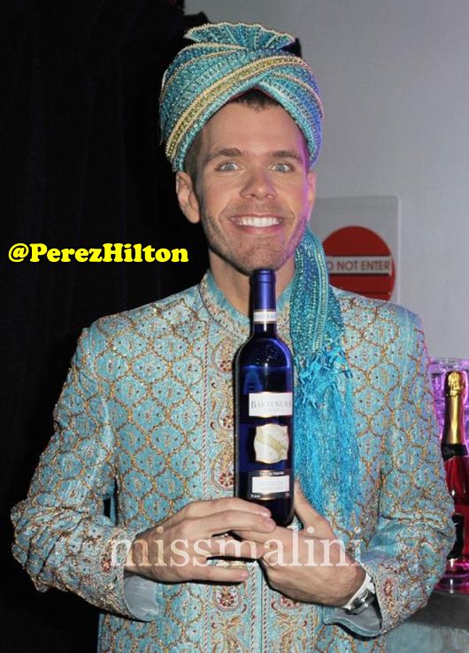 Perez Hilton at his birthday party