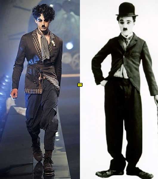 Galliano vs. Chaplin