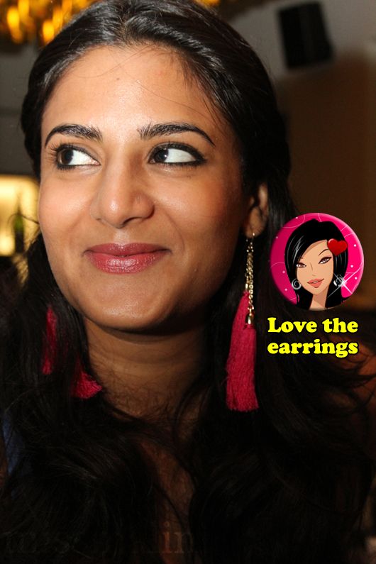 I love these tassel earrings worn by stylist Poornamrita Singh