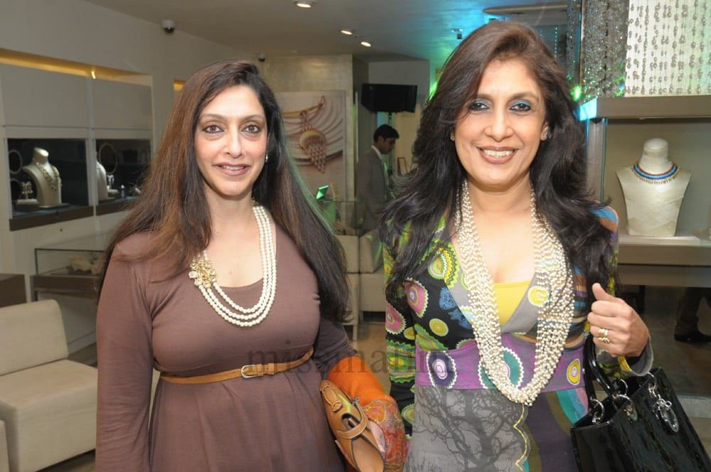 Poornima Dhawan with a guest