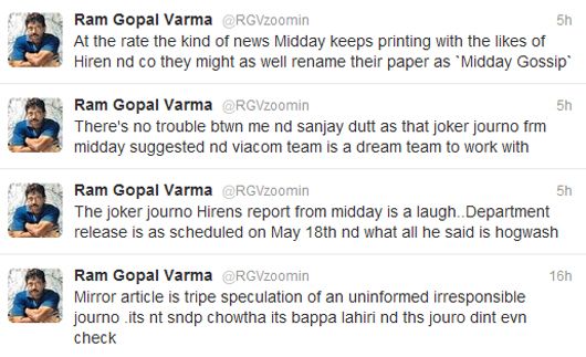 Ram Gopal Varma Blasts “Midday Gossip”