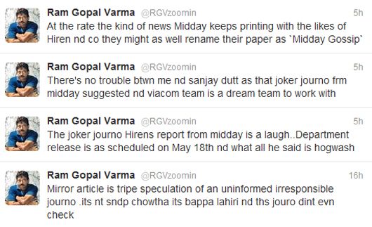 RGV's tweets