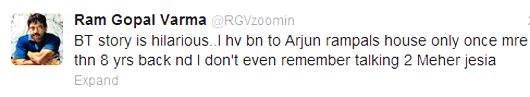 RGV's tweet