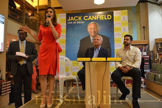 Raageshwari introduces Jack Canfield