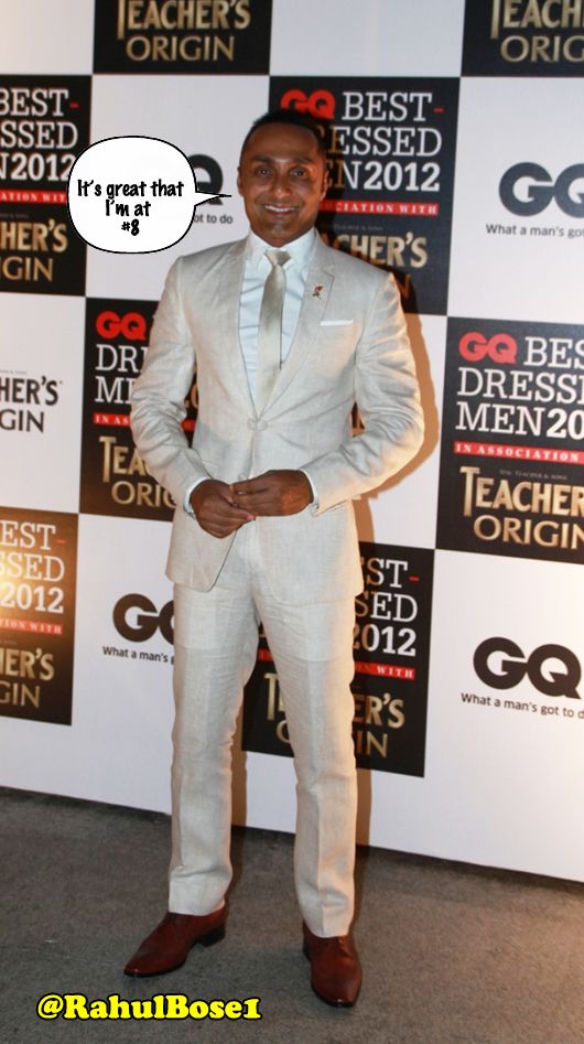 Rahul Bose at the GQ Best Dressed Event