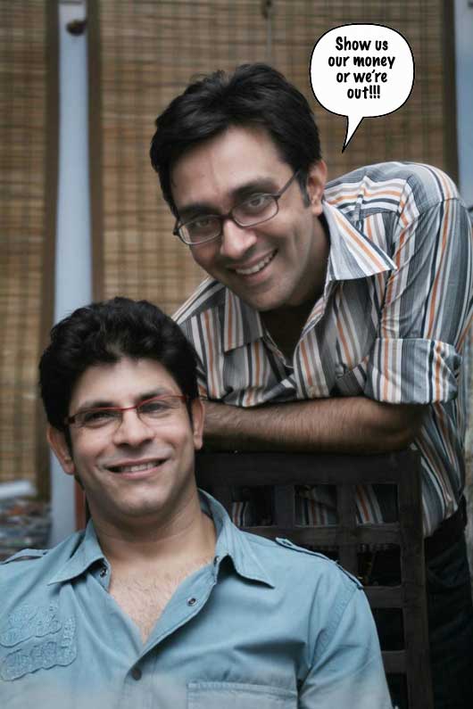Designers Rahul and Gunjan
