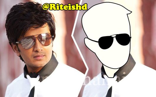 Actor Riteish Deshmukh Urges His Fans to Copy His Filmy Poses!