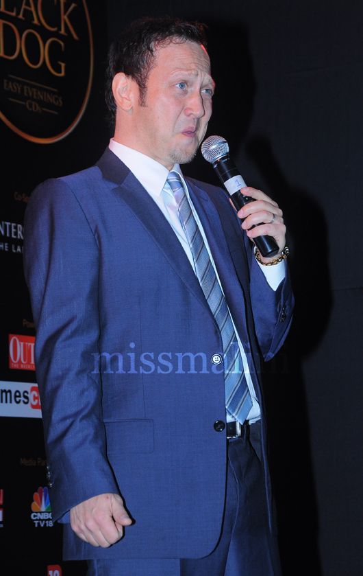 Rob Schneider performing at Black Dog Comedy Evenings in Mumbai