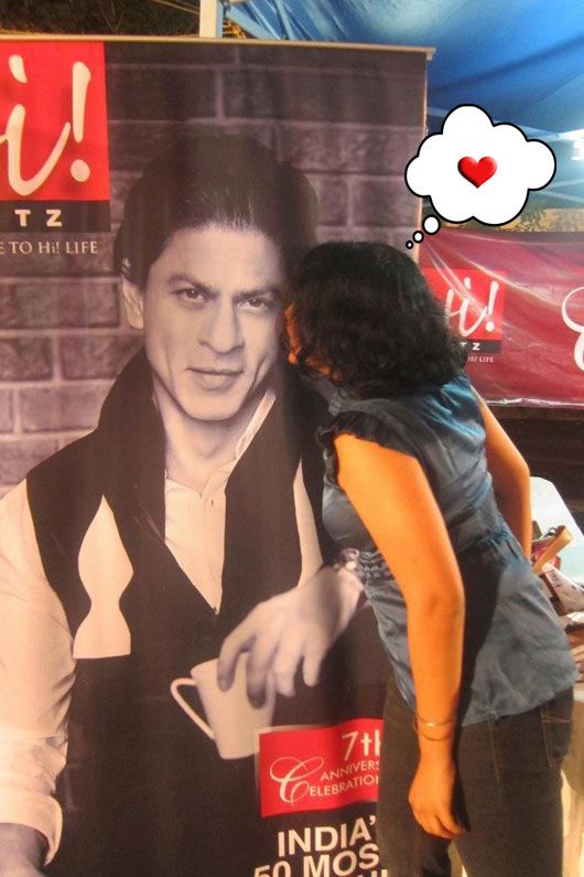 SRK and Alpfa Girl