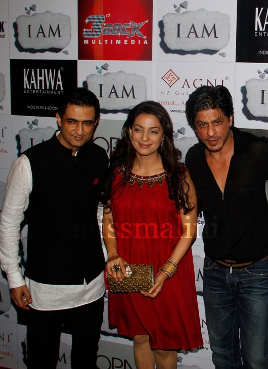 Sanjay Suri, Juhi Chawla and Shahrukh Khan