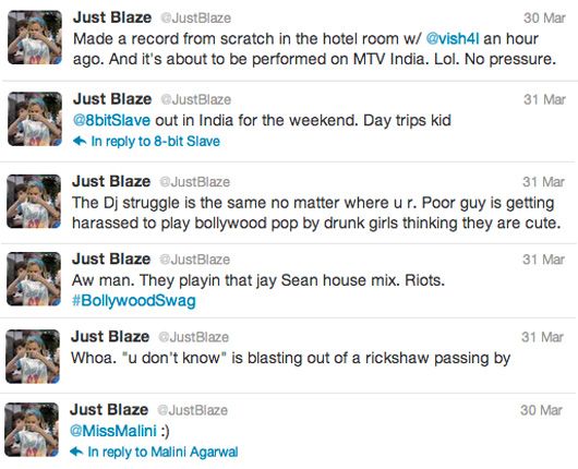 Tune In: #RBMA April 22nd 8pm on MTV, Vishal Dadlani, Just Blaze & Fishnet Stockings!