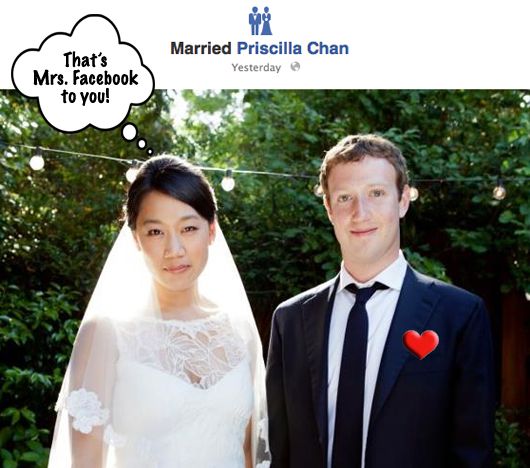 Priscilla Chan and Mark Zuckerberg