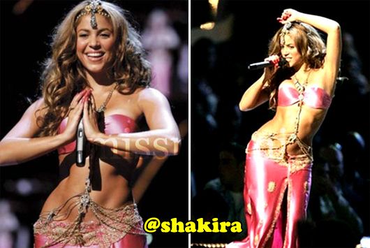 Shakira is best known for her jhatkas and matkas