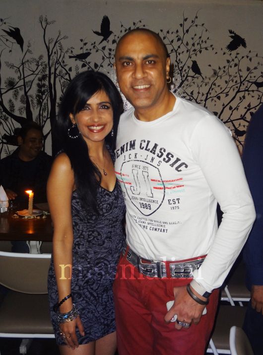 Shibani with Baba Sehgal