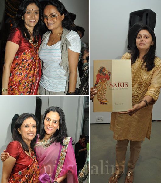 Soha Parekh with Bandana Tewari, Soha with Mona Mehta, Vita Dani (right)