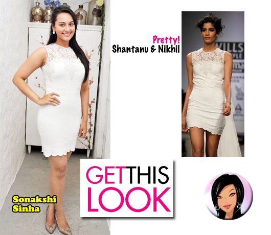 Get This Look: Sonakshi Sinha in Shantanu & Nikhil