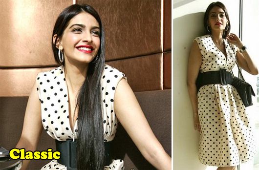 Sonam Kapoor Classic Polka Dots