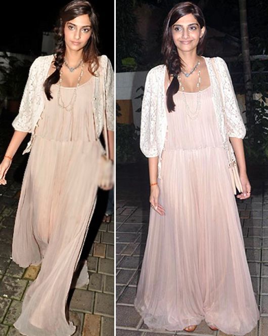 To Lace or Not to Lace. Do You Like Sonam Kapoor’s Lace Look?
