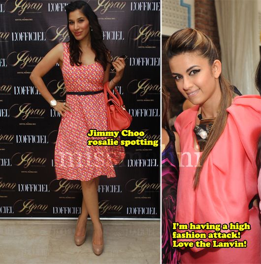 Sophie Choudry and Natasha Poonawala