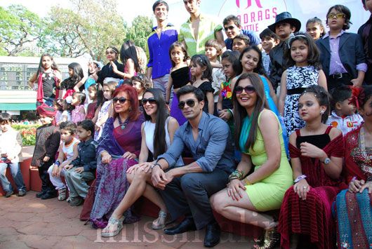 Stars with the Gladrags pageant contestants