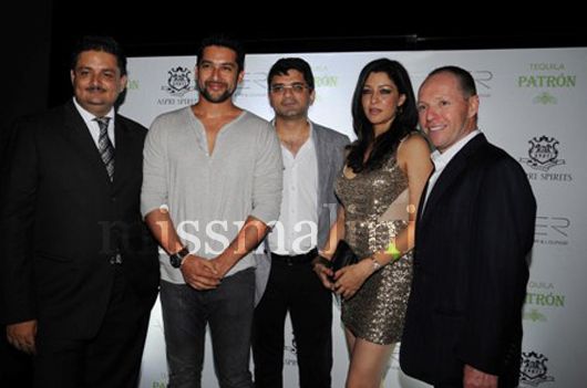 Aftab Shivdasani, Jackky Bhagnani and Zayed Khan Launch Patrón Tequila in Mumbai