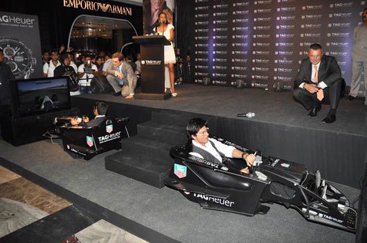Watch Out! Shah Rukh Khan and Racer Karun Chandhok Launch the New TAG Heuer Carrera