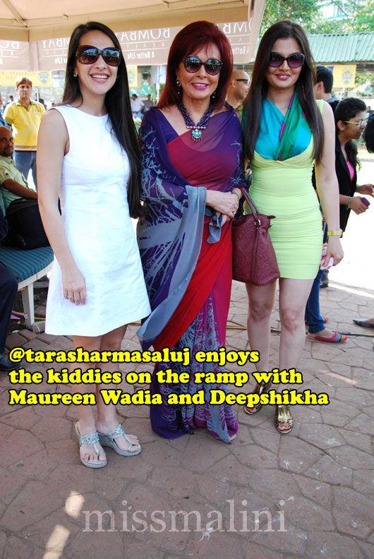 Tara Sharma, Maureen Wadia & Deepshika