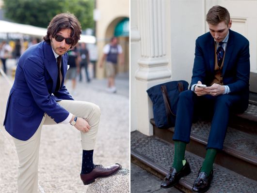 The Sock (picture Courtesy The Sartorialist)