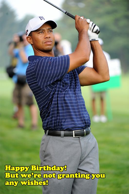 Dec 30th: Happy Birthday Tiger Woods!