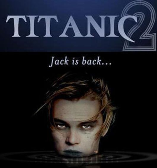 The spoof poster of Titanic 2