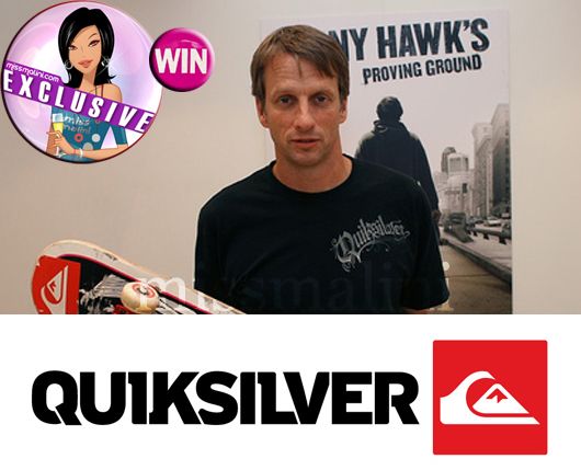WIN THIS: A Ticket To Meet-And-Greet World Skateboarding Champion, Tony Hawk, In Person!