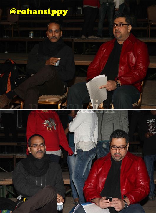 Director Rohan Sippy hangs out with Music Director Ranjit Barot