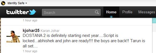 Karan Johar Announces Dostana 2. Will Again Star John Abraham and Abhishek Bachchan
