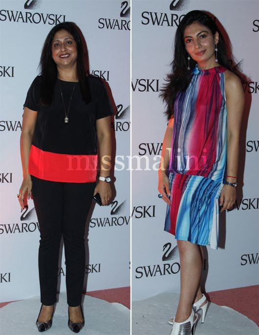 Kalki Koechlin Does a Jig at the Swarovski Spring-Summer Collection Launch in Mumbai