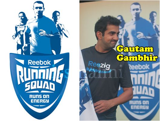 Reebok Running Squad's Ambassador Gautam Gambhir