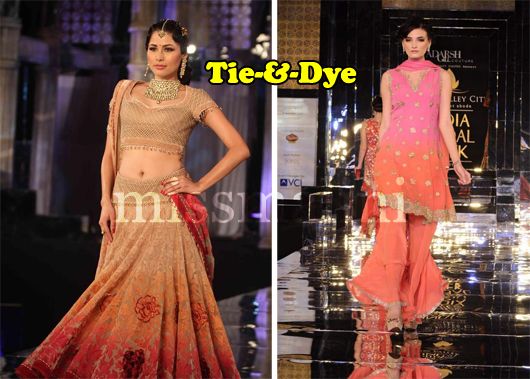 Outfits by Tarun Tahiliani & Adarsh Gill
